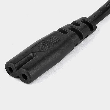 Home Appliance EU US Plug In Extension Cords Power Cord Plug US Standard Eight Word Tail Power Cord