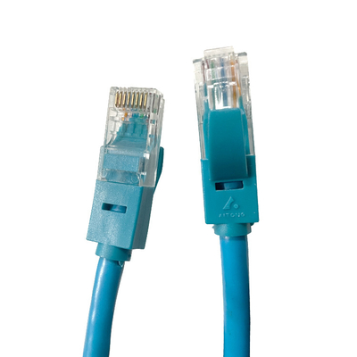Gigabit Ethernet Cat6 U/UTP Rj45 1m cat6 fiber optic LAN cable patch cord